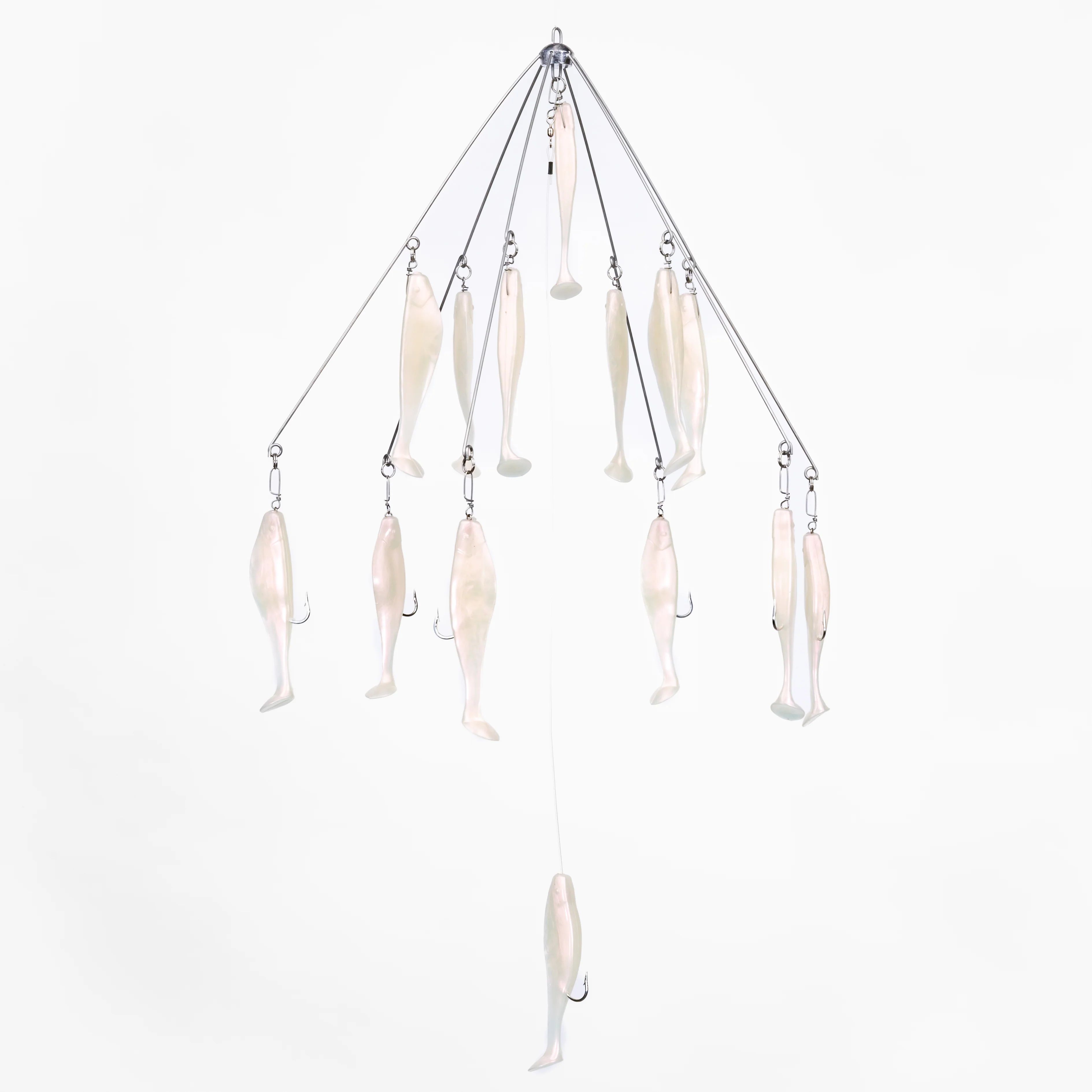 9er's Lures 6 Arm Tube or Shad Umbrella Rig - Image 3