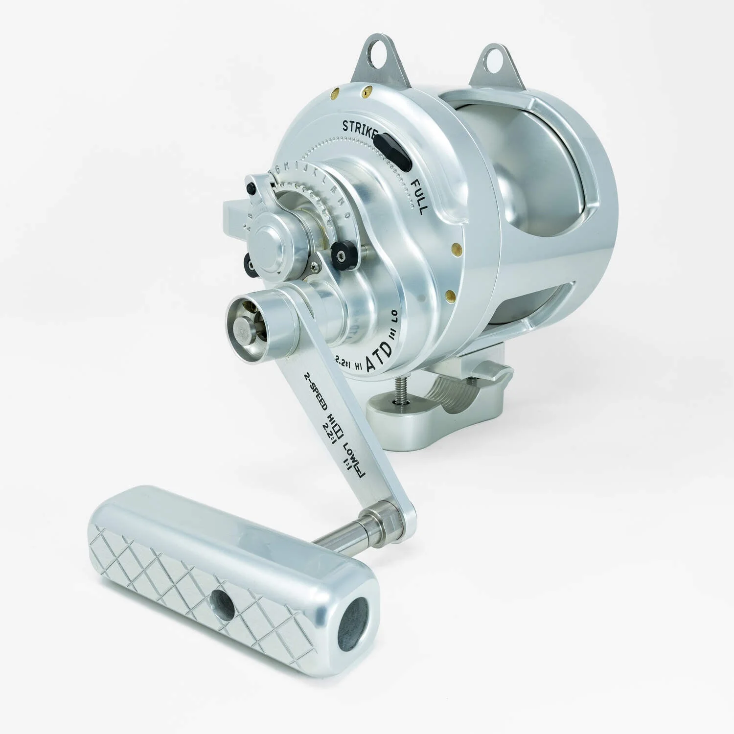 Accurate ATD Platinum 2-Speed TwinDrag Reels 80