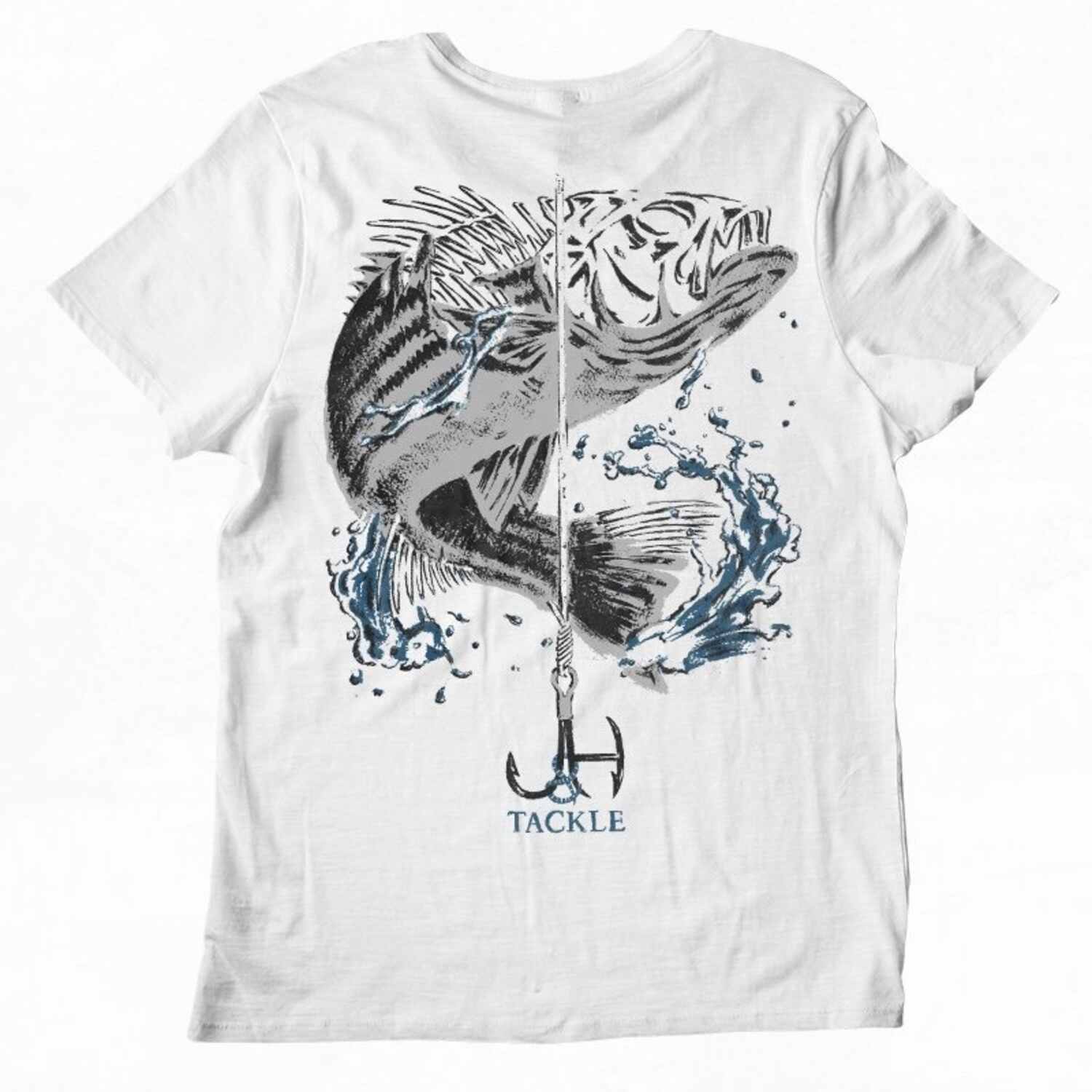 J&H Tackle Striped Bass T-Shirt - Image 2