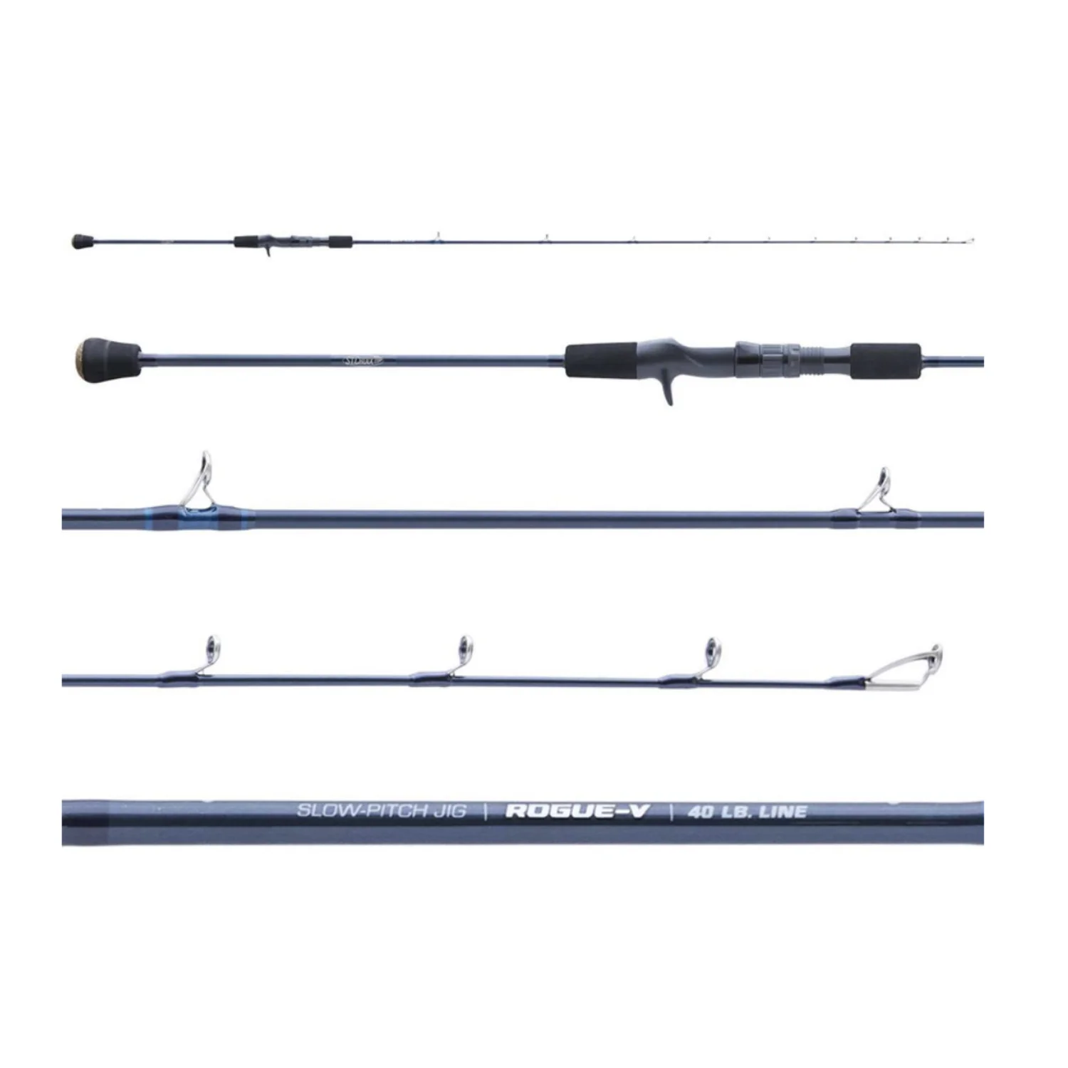 St Croix Rogue V Slow Pitch Jigging Casting Rods