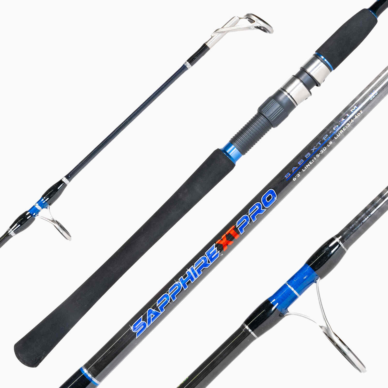 Tsunami Sapphire XT Pro Boat Spinning Rods - Image 3