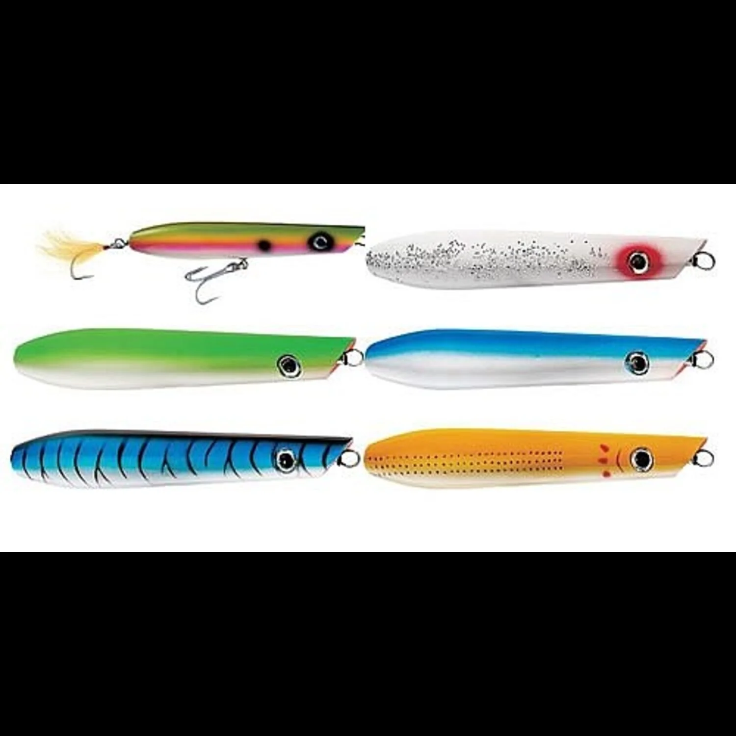 Tsunami Timber Lure Pencil Popper Plugs